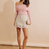 The Nora High Waist Eyelet Mini Skirt Image - 1