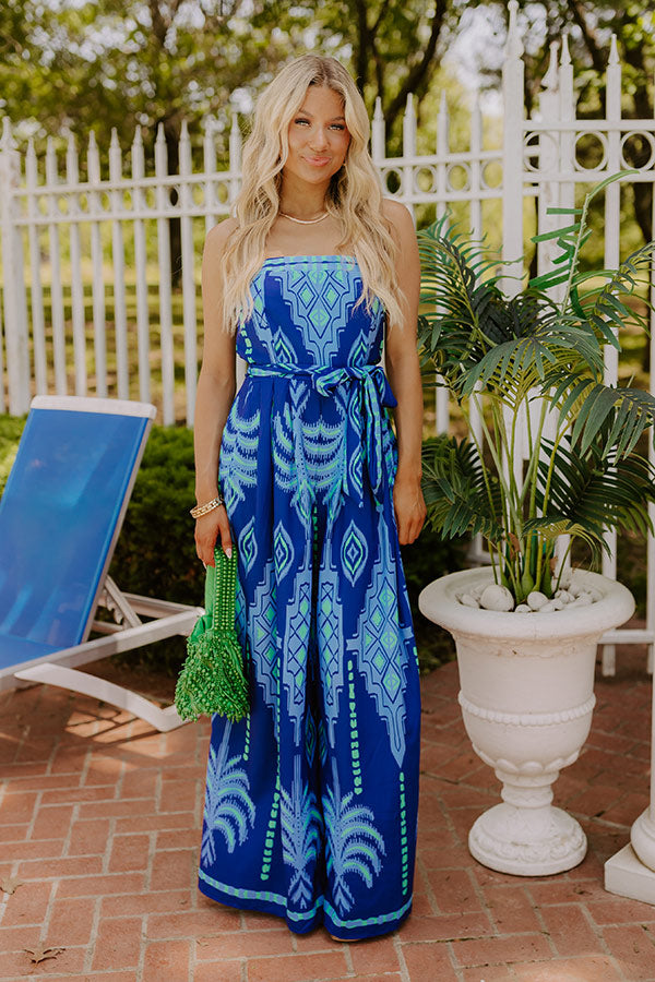 Island Vibe Wide Leg Jumpsuit Image 1