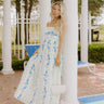 Villa Charm Floral Maxi Dress Image 1