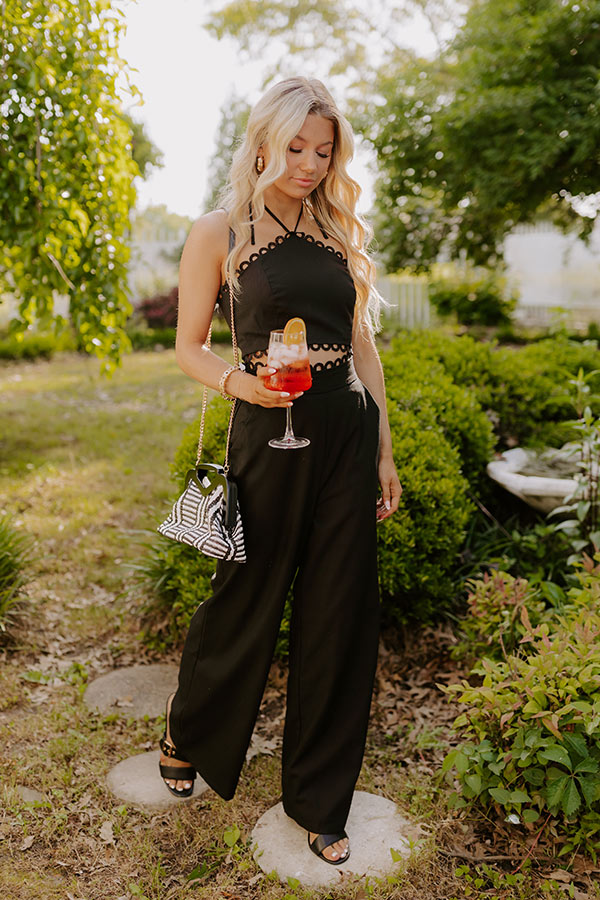 Penthouse Chic High Waist Linen-Blend Pants Image 1