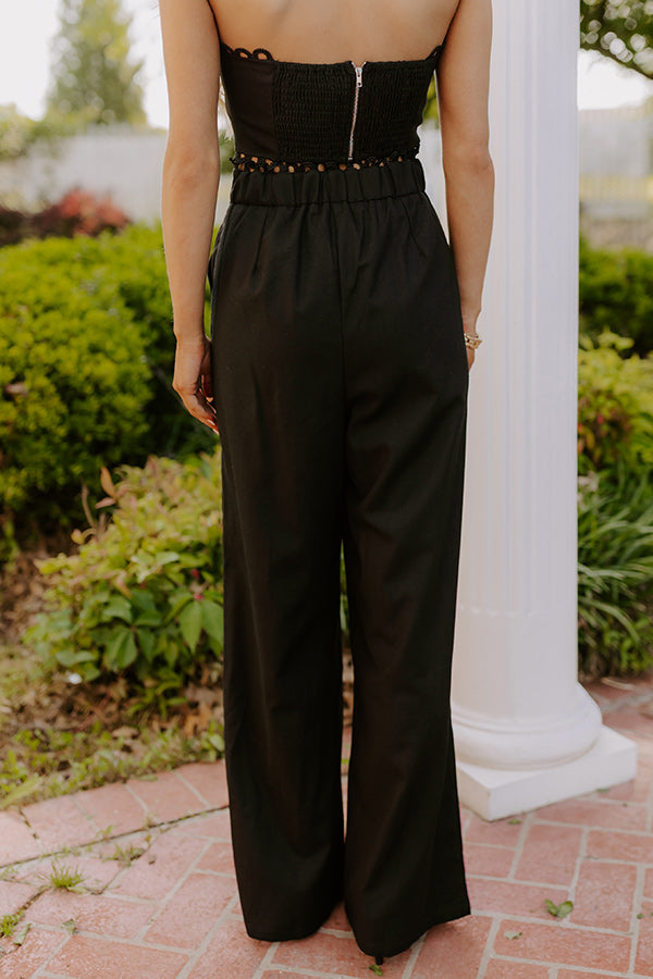 Penthouse Chic High Waist Linen-Blend Pants Image 5