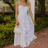 Seaside Blooms Embroidered Midi Dress Image 1