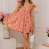 Pink Lemonade Babydoll Mini Dress Image - 1