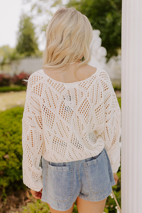 Feeling Breezy Knit Top Image 2