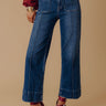 RISEN Monica High Waist Wide Leg Ankle Jean Image - 1