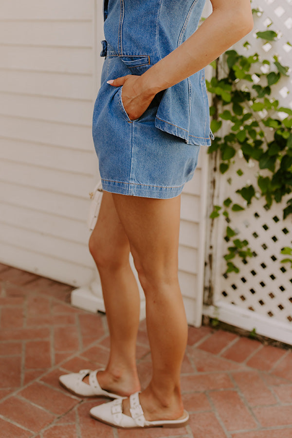 Midtown Muse High Waist Shorts Image 4