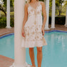 Seaside Bliss Embroidered Mini Dress Image 1