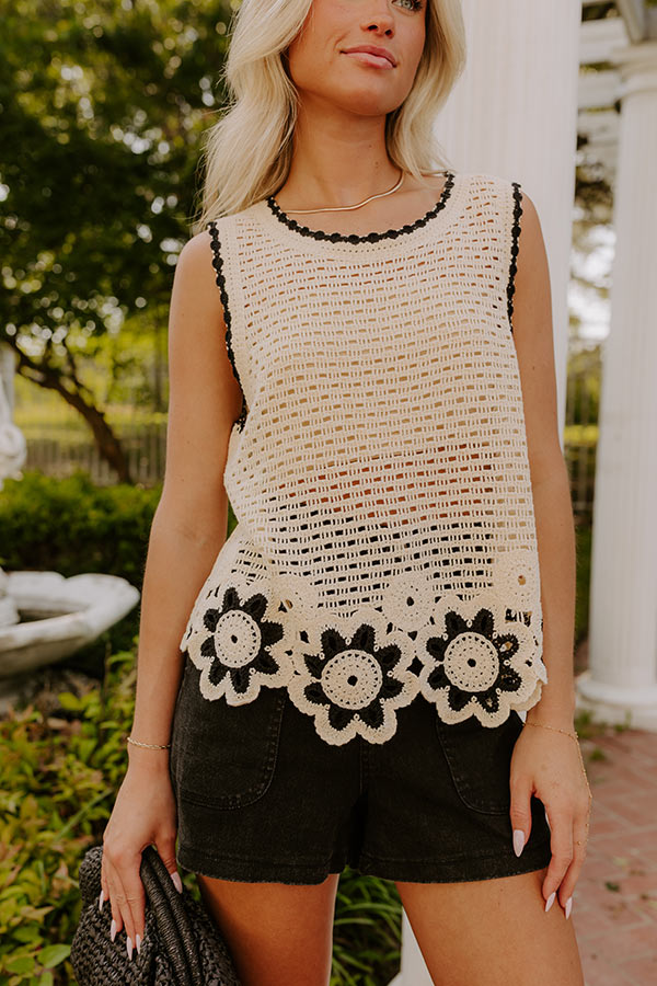 Blooming Coast Crochet Top Image 3
