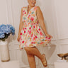 Sunkissed Reverie Floral Mini Dress Curves Image - 1