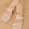 The Crissy Faux Leather Heel Image 1