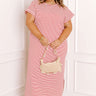Sweet Tea Sippin' Stripe Maxi Dress Curves Image 1
