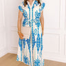 Coastal Town Cutie Button Down Midi Dress Image 1