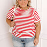 Dockside Charm Stripe Top Curves Image 1