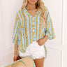 Paradise Breeze Button Down Top Image 1