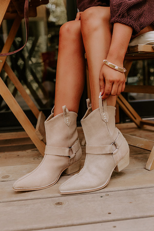 Tombstone Suede Cowboy Boot Image - 1