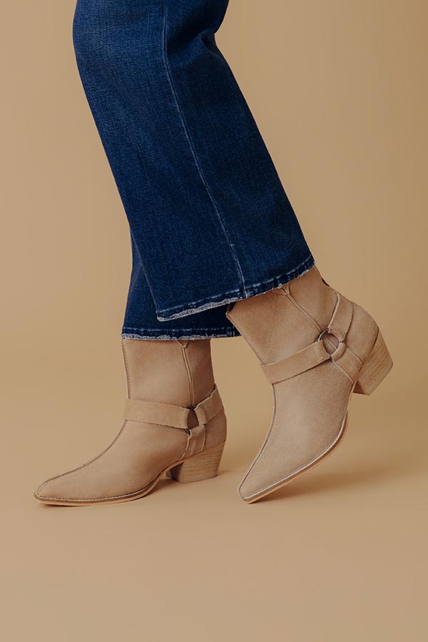 Tombstone Suede Cowboy Boot