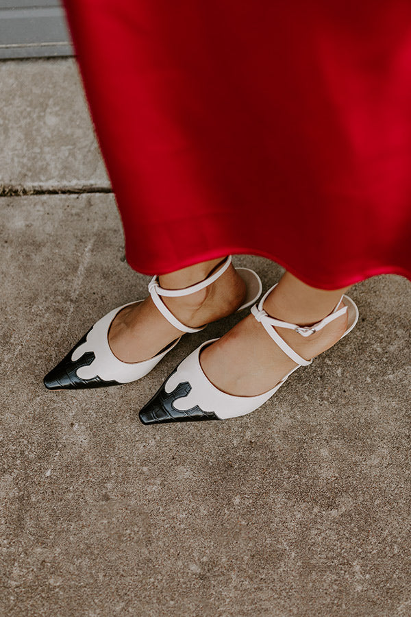 The Florence Faux Leather Heel Image 2