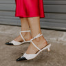 The Florence Faux Leather Heel Image 1