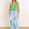 The Jules High Waist Linen-Blend Pants Image 1