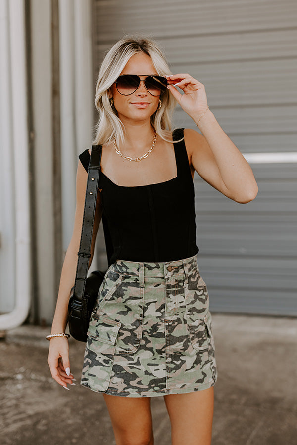 The Amy Cargo Mini Skirt Image 2