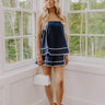Coastal Views Linen-Blend Romper Image 1
