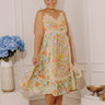 Whimsical Ways Floral Midi Dress Curves Image - 1
