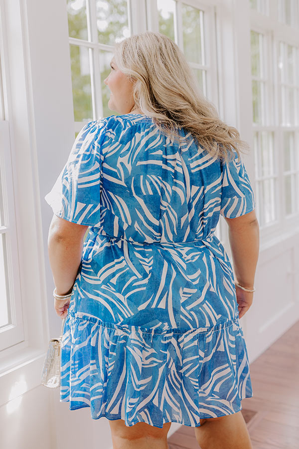 Vacay Charm Mini Dress Curves Image 4