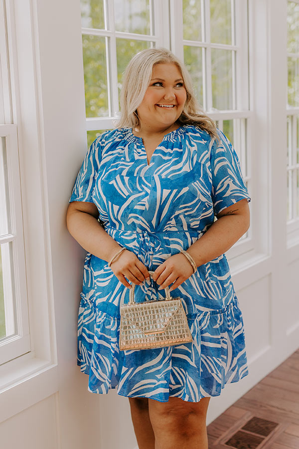 Vacay Charm Mini Dress Curves Image 5
