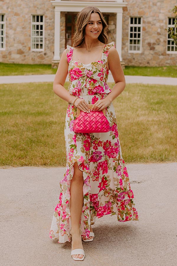 Garden Views Floral Maxi Dress Image - 2