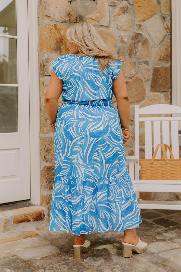 Ocean Whisper Midi Dress Curves Image 5