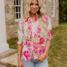 Garden Gorgeous Floral Top Image 1