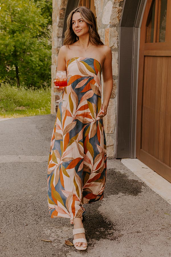 Bali Views Floral Maxi Dress Image 1