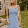 Downtown Diva Denim Mini Dress Image 1