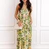 Golden Hour Chic Linen-Blend Midi Dress Image 1