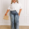 The Amelia High Waist Wide Leg Jeans Curves Image 1