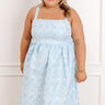 Veranda Brunch Floral Jacquard Midi Dress Curves Image 1