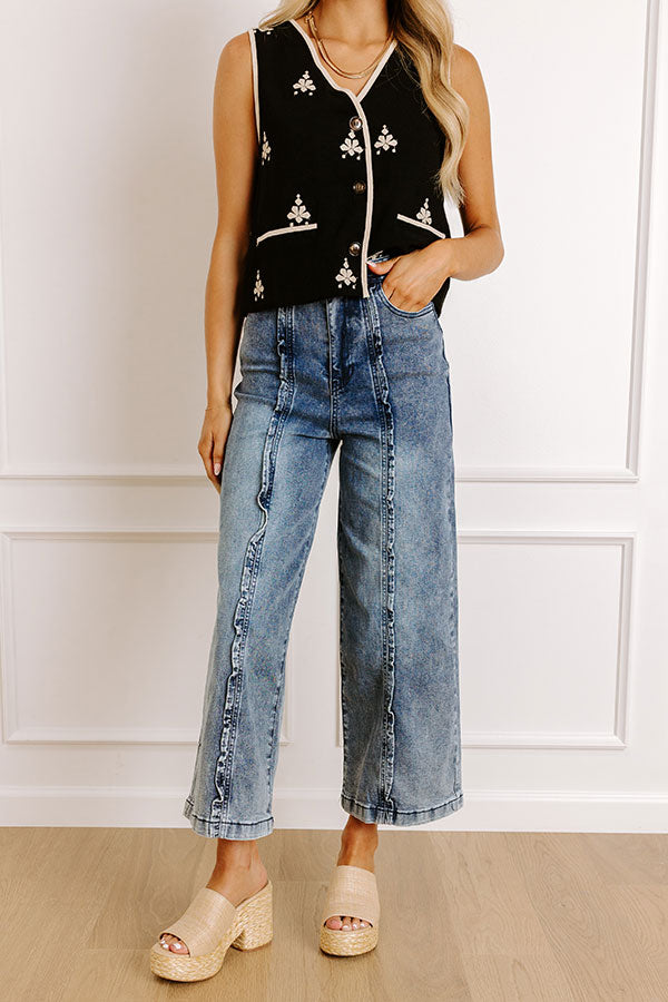 The Amelia High Waist Wide Leg Jeans Image 1