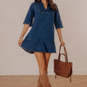 Simply Sweet Denim Mini Dress Image - 1