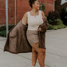 RISEN Georgia High Waist Leopard Skort Curves Image - 1