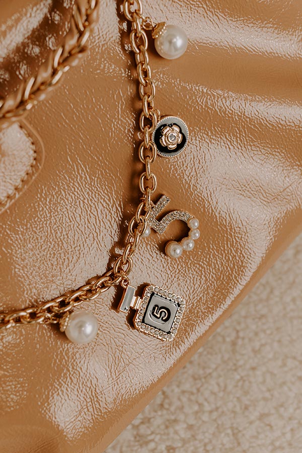 French Villa Handbag Charm Chain Image 1