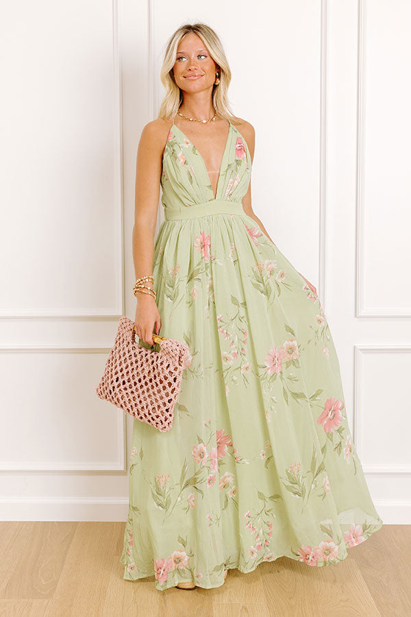 Sauvignon Sweet Floral Maxi Dress Image 4