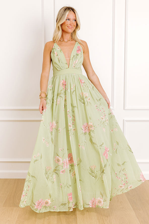 Sauvignon Sweet Floral Maxi Dress Image 1