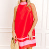 Simply Polished Color Block Mini Dress Image 3