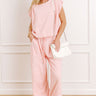 The Chill Edit Top in Pink Image 1