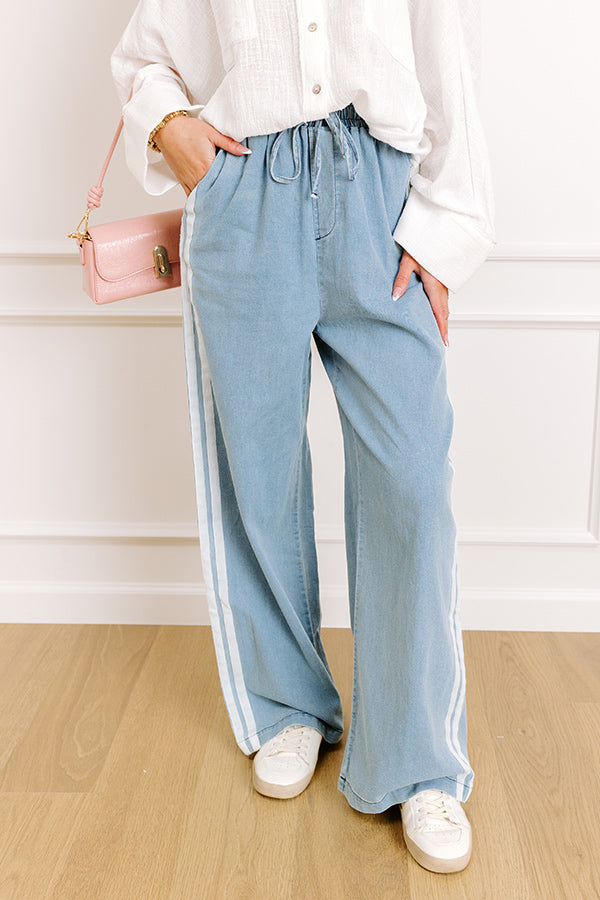 The Sofia Midrise Wide Leg Pants in Ivory Image 2