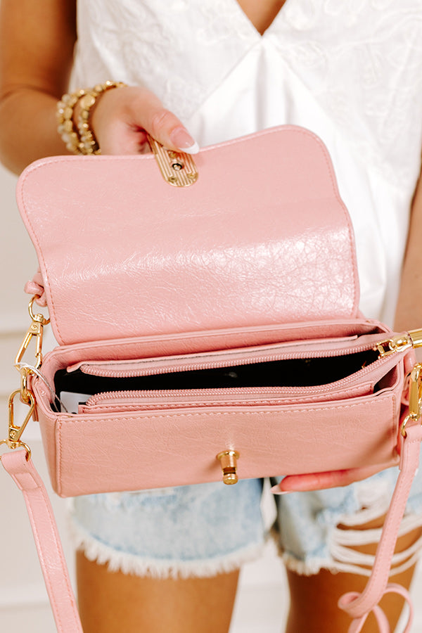 Sweet Energy Faux Leather Purse in Pink Image - 5