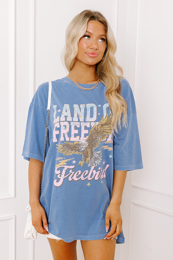 Land Of Freedom Oversized Tee Image 4