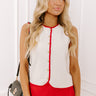 So Charmed Knit Vest Top Image - 1