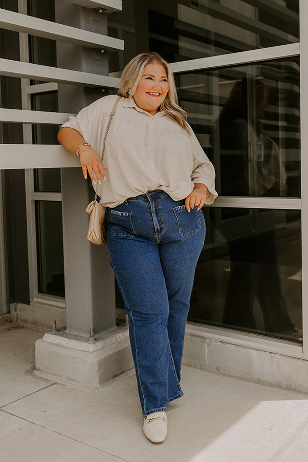 The Jackie Midrise Ankle Flare Curves Image 1