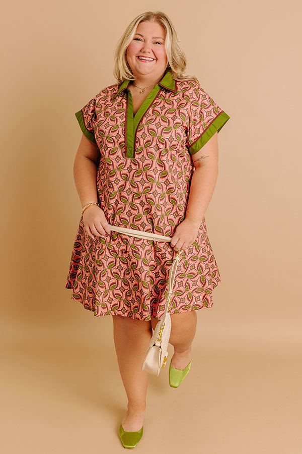Cider Dreams Mini Dress Curves Image 1